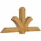 Ekena Millwork Redmond Rough Sawn Timber Gable Bracket, Western Red Cedar, 72"W x 33"H x 6"D x 6"F, 11/12 Pitch GBW072X33X0606RED00RWR - alternate 2